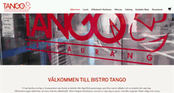 Desktop Screenshot of bistrotango.se